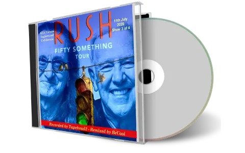 Front cover artwork of Rush 2026-06-11 CD Inglewood Audience