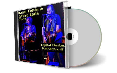 Front cover artwork of Shawn Colvin And Steve Earle 2014-09-26 CD Port Chester Soundboard