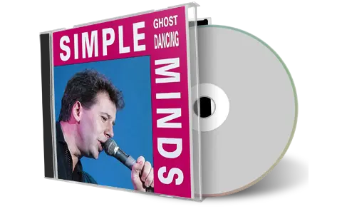 Front cover artwork of Simple Minds Compilation CD Ghost Dancing Soundboard