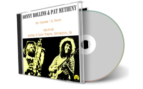 Front cover artwork of Sonny Rollins 1982-04-09 CD Northampton Audience