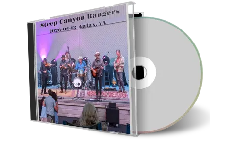 Front cover artwork of Steep Canyon Rangers 2026-06-13 CD Galax Audience