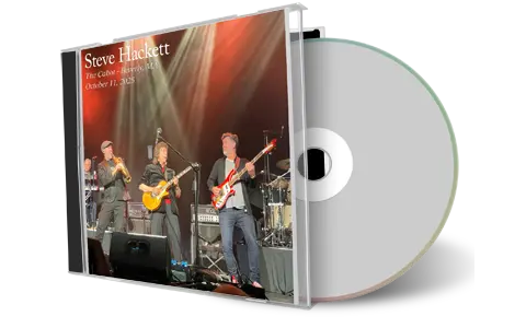 Front cover artwork of Steve Hackett 2025-10-11 CD Beverly Audience