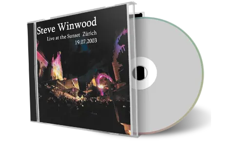 Front cover artwork of Steve Winwood 2003-07-19 CD Zurich Audience