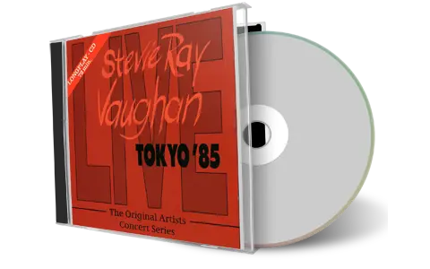 Front cover artwork of Stevie Ray Vaughan Compilation CD Tokyo 85 Soundboard
