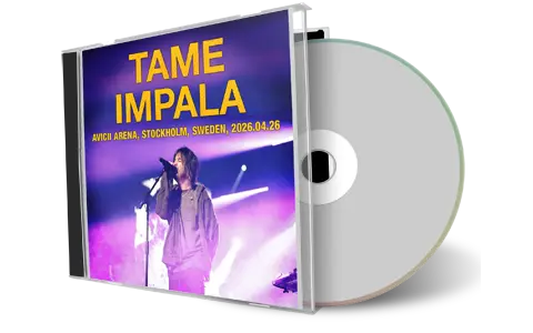 Front cover artwork of Tame Impala 2026-04-26 CD Stockholm Audience