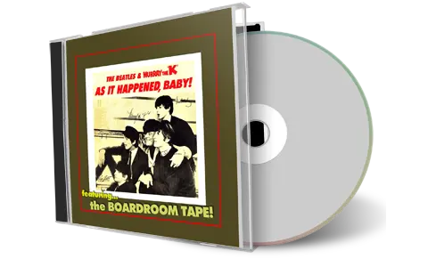 Front cover artwork of The Beatles Compilation CD As It Happened Baby Soundboard