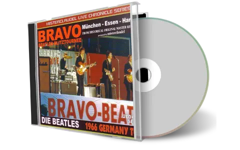 Front cover artwork of The Beatles Compilation CD Bravo Beatles Blitztournee 1966 Soundboard
