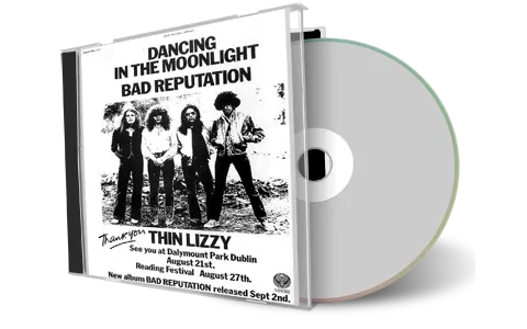 Front cover artwork of Thin Lizzy 1977-08-21 CD Dublin Audience