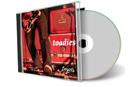 Front cover artwork of Toadies 2026-05-29 CD Cincinnati Audience