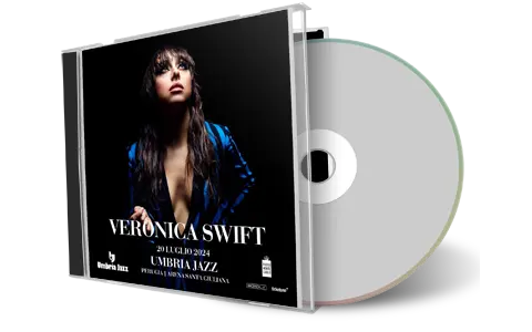 Front cover artwork of Veronica Swift 2024-07-20 CD Perugia Audience