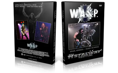 Artwork Cover of WASP 2005-08-14 DVD Metalway Audience