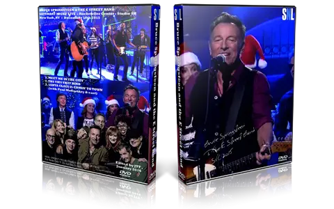 Artwork Cover of Bruce Springsteen 2015-12-19 DVD New York City Proshot