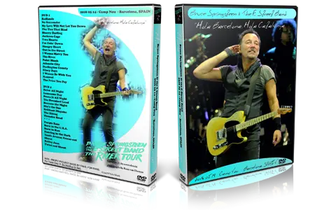 Artwork Cover of Bruce Springsteen 2016-05-14 DVD BARCELONA Audience