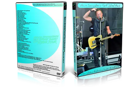 Artwork Cover of Bruce Springsteen 2016-06-25 DVD Gothenburg Audience