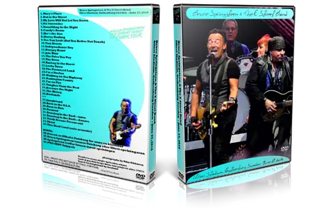 Artwork Cover of Bruce Springsteen 2016-06-27 DVD Gothenburg Audience