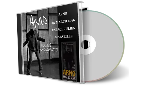 Artwork Cover of Arno 2016-03-22 CD Marseille Audience