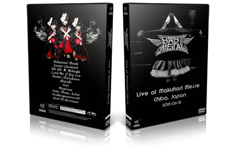 Artwork Cover of Babymetal 2015-06-21 DVD Chiba Proshot