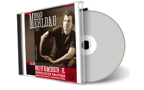 Artwork Cover of Brad Mehldau Trio 2007-11-08 CD Budapest Audience