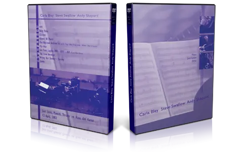 Artwork Cover of Carla Bley 2002-04-12 DVD Muenchen Proshot