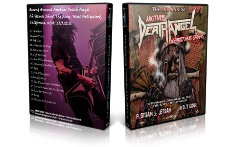 Artwork Cover of Death Angel 2015-12-16 DVD West Hollywood Audience