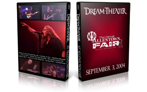 Artwork Cover of Dream Theater 2004-09-03 DVD Allentown Audience