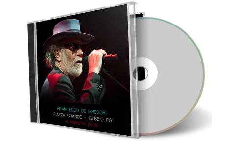 Artwork Cover of Francesco De Gregori 2016-08-06 CD Gubbio Audience