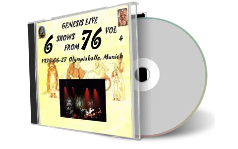 Artwork Cover of Genesis 1976-06-27 CD Munich Audience