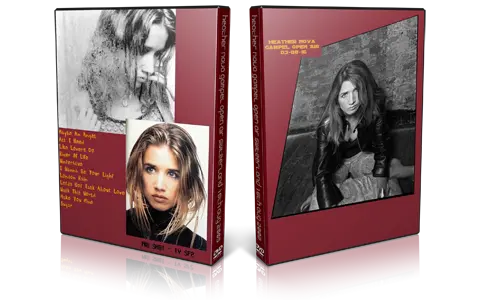 Artwork Cover of Heather Nova 2003-08-16 DVD Valais Proshot