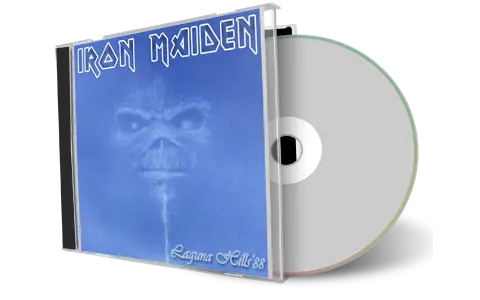 Artwork Cover of Iron Maiden 1988-06-09 CD Irvine Audience