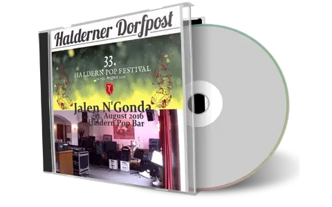Artwork Cover of Jalen NGonda 2016-08-12 CD Haldern Audience