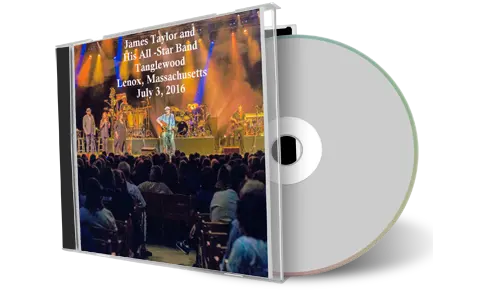 Artwork Cover of James Taylor 2016-07-03 CD Lenox Audience