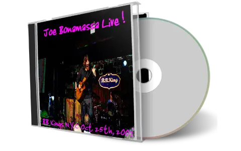 Artwork Cover of Joe Bonamassa 2007-10-25 CD New York City Audience