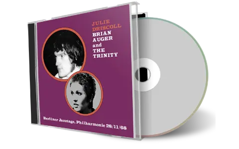 Artwork Cover of Julie Driscoll and Brian Auger and the Trinity 1968-11-28 CD Berliner Jazztage Soundboard