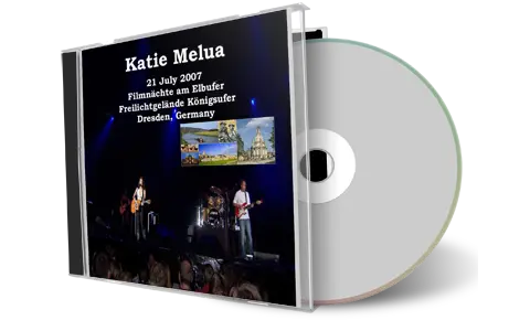 Artwork Cover of Katie Melua 2007-07-21 CD Dresden Audience