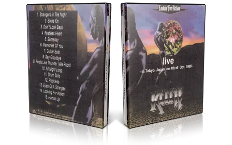 Artwork Cover of Kuni 1988-05-10 DVD Tokyo Proshot