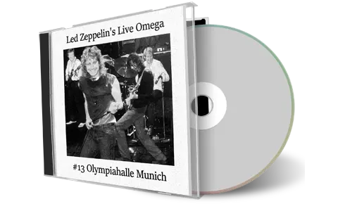 Artwork Cover of Led Zeppelin 1980-07-05 CD Munich Audience