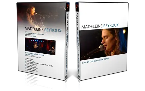 Artwork Cover of Madeleine Peyroux 2005-05-16 DVD Sydney Proshot