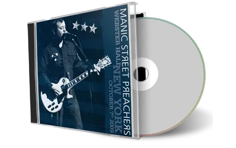 Artwork Cover of Manic Street Preachers 2009-10-07 CD New York City Audience