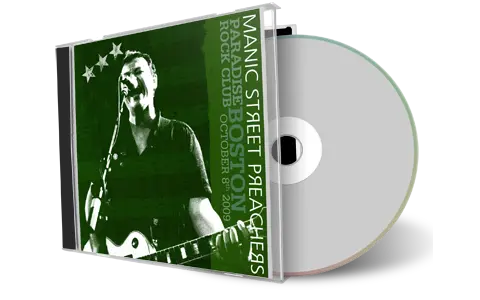 Artwork Cover of Manic Street Preachers 2009-10-08 CD Boston Audience
