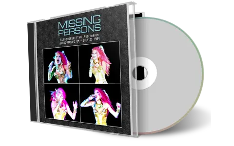 Artwork Cover of Missing Persons 1984-07-25 CD Albuquerque Audience