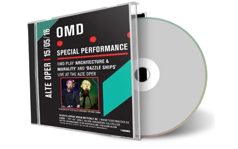 Artwork Cover of OMD 2016-05-15 CD Frankfurt Audience