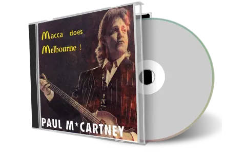 Artwork Cover of Paul McCartney 1993-03-09 CD Melbourne Audience