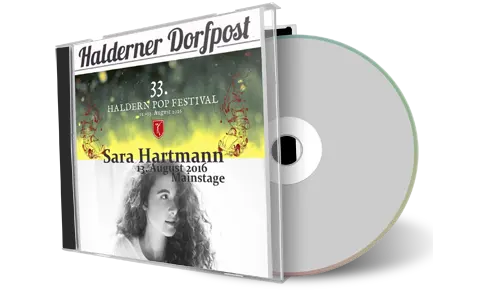Artwork Cover of Sara Hartmann 2016-08-13 CD Haldern Audience