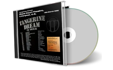 Artwork Cover of Tangerine Dream 1986-03-19 CD Liverpool Audience