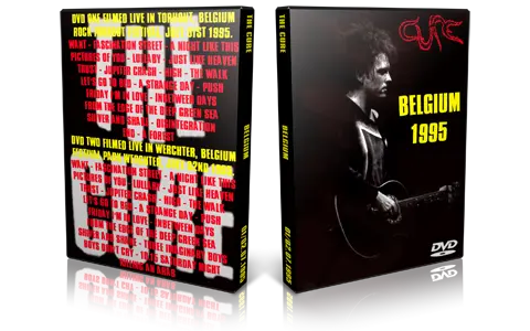 Artwork Cover of The Cure 1995-07-02 DVD Werchter Audience