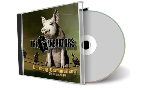 Artwork Cover of The Generators 2016-03-09 CD Duisburg Audience