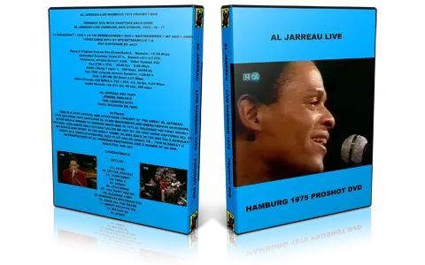 Artwork Cover of Al Jarreau 1975-10-17 DVD Hamburg Proshot