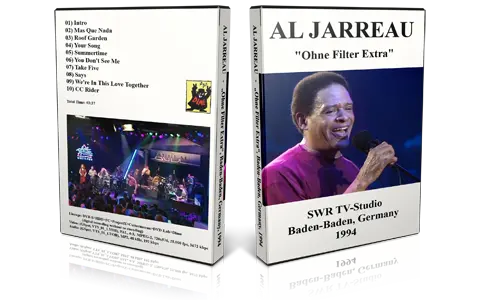 Artwork Cover of Al Jarreau Compilation DVD Baden-Baden 1994 Proshot