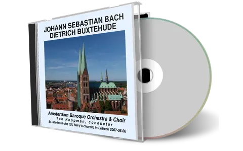 Artwork Cover of Amsterdam Baroque Orchestra 2007-05-06 CD Lubeck Soundboard