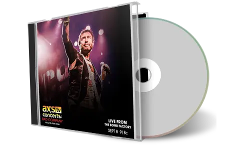 Artwork Cover of Bad Company 2016-09-08 CD Dallas Audience